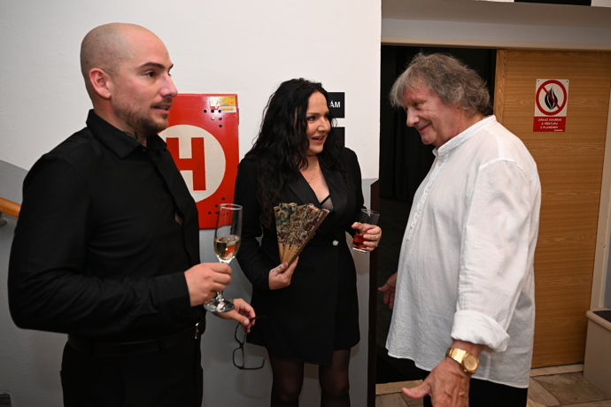 Standa Hložek se bavil na akci Anděl mezi zdravotníky.