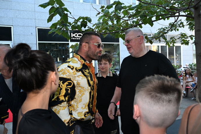 Karlos Vémola s podnikatelem Ivo Rittigem.