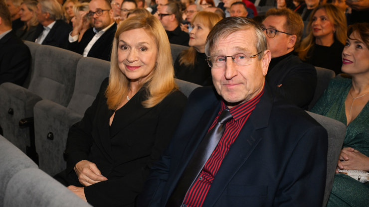 Jana Paulová s Václavem Vydrou.