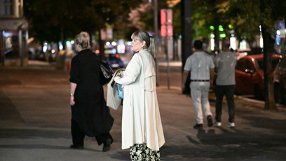 FOTO: Chantal Poullain na odchodu.