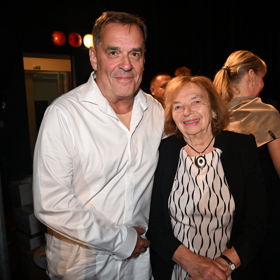 Miroslav Etzler a Livia Klausová.