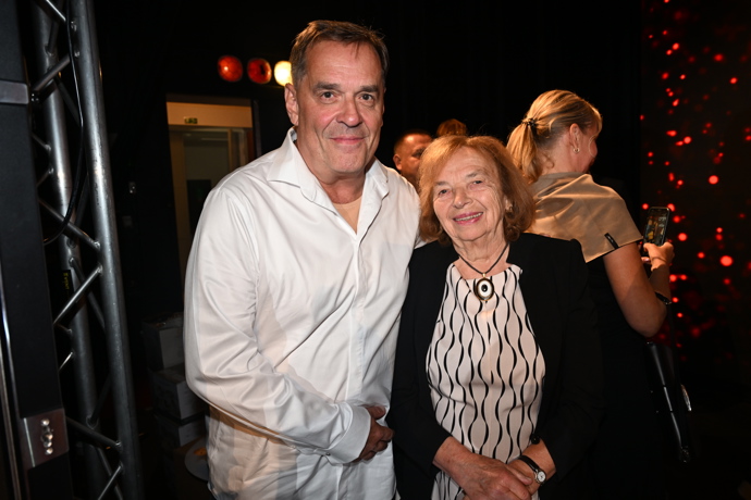 Miroslav Etzler a Livia Klausová. 