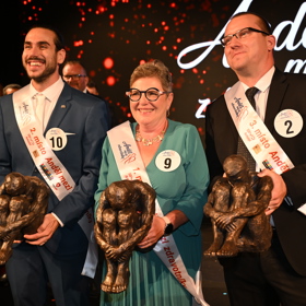 Jarmila Korčáková s finalisty.