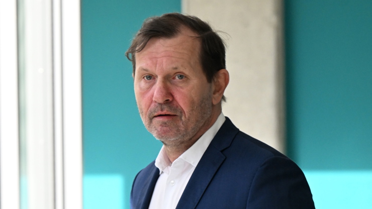 Podnikatel Jaromír Soukup u soudu.