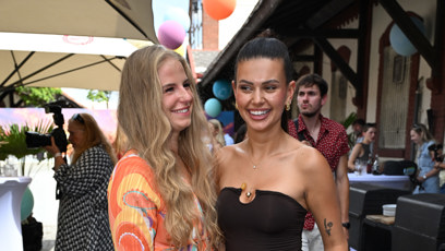 FOTO: Tereza Wieder a Natalia Al-Iman dorazily na akci v naprosto rozdílných outfitech.