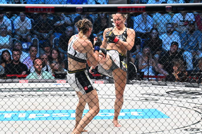 Lucia Szabová rozdávala přesné kopy.