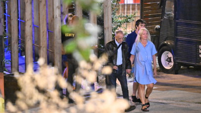 FOTO: Pavel Rímský si nenechal ujít ani after party s manželkou.