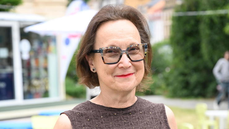 Milena Steinmasslová ve Varech.