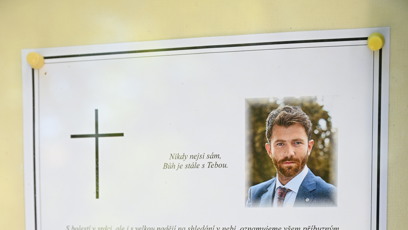 FOTO: Poslední rozloučení s Markem Vybíralem.