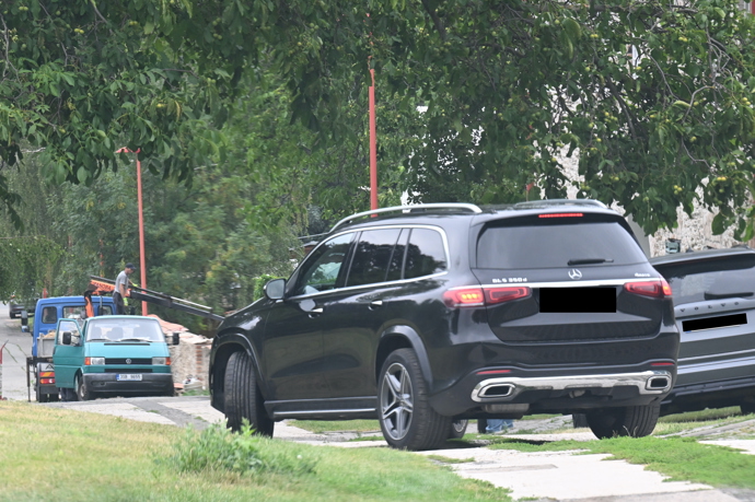 Rodina sázela na luxusní vozy Mercedes.