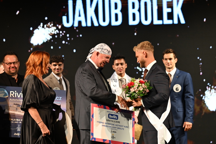 Jakub Bolek je vítěz. 