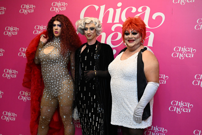 Drag queens se v průběhu večera ukázalo v Lucerně hned několik.