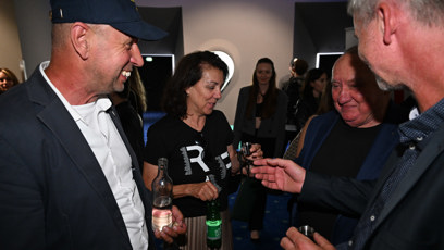 FOTO: Vítězslav Jandák úspěch svého syna oslavil.