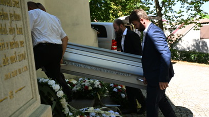 FOTO: Poslední rozloučení s Markem Vybíralem.
