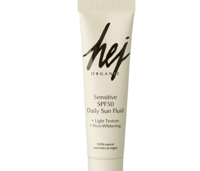 Pleťový fluid Hej Organics, 399 Kč, prodává Viva beauty