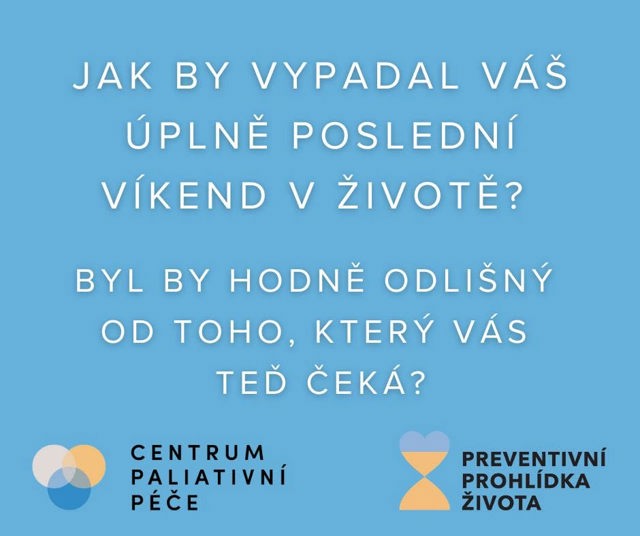 Jaké otázky byste si měli položit dřív, než se ocitnete na konci života? Odpovídá ředitel Centra paliativní péče
