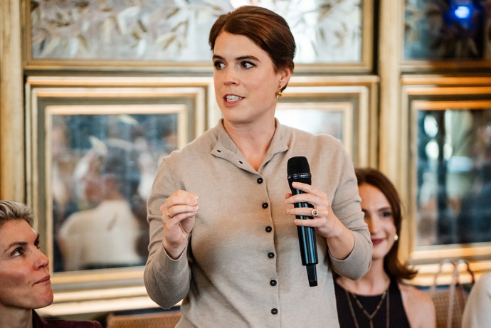 Princezna Eugenie přivítala na svět holčičku.