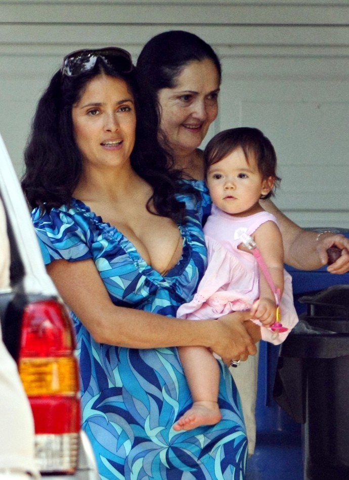 Salma Hayek už ani nedoufala, že se stane matkou. V 41 letech ale nakonec přivedla na svět jedinou dceru Valentinu Palomu.