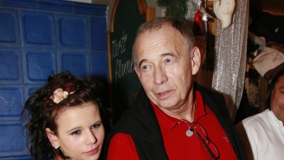FOTO: Ivan Vyskočil s dcerou. Tentokrát na Vánočním večírku divadla Broadway z roku 2013.