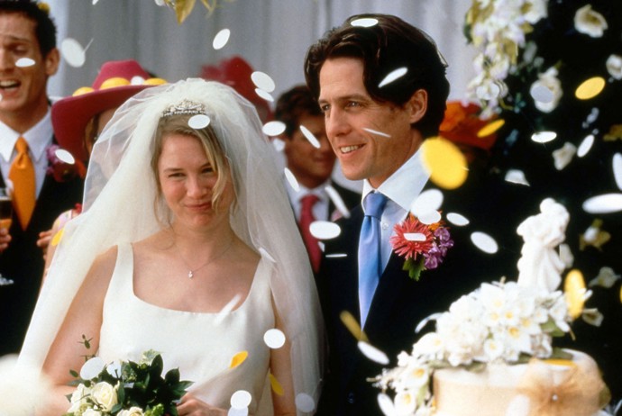Hugh Grant a Renée Zellweger ve filmu Deník Bridget Jonesové (2001), který druhou jmenovanou proslavil a u prvního uvedeného potvrdil status filmového milovníka.