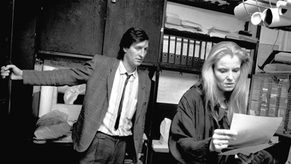 FOTO: Herec Bolek Polívka se svou manželkou Chantal Poullain v roce 1982.