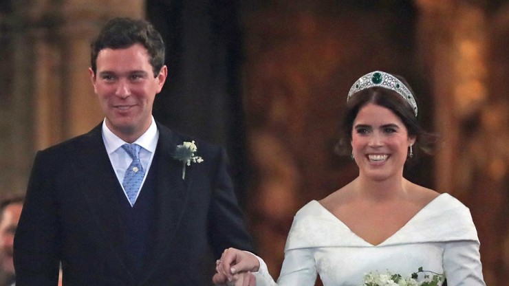 Princezna Eugenie a Jack Brooksbank.