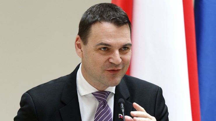 Ministr zahraničí Petr Macinka