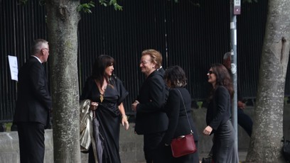 FOTO: Dorazil také lídr kapely U2.