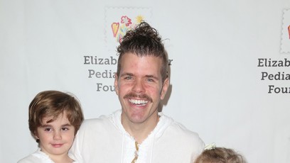 FOTO: Perez Hilton se svými dětmi.