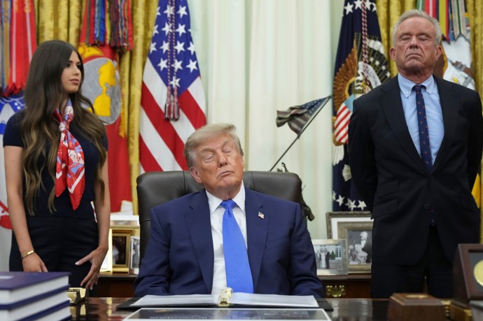 Americký prezident Donald Trump.  