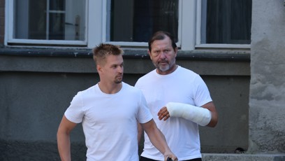 FOTO: Jaromír Soukup si v Thomayerově nemocnici poležel celý týden.