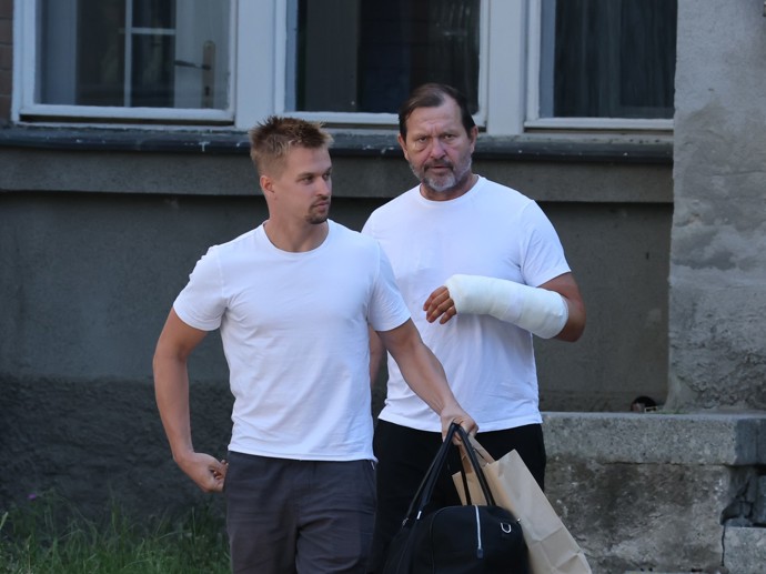 Jaromír Soukup si v Thomayerově nemocnici poležel celý týden. 