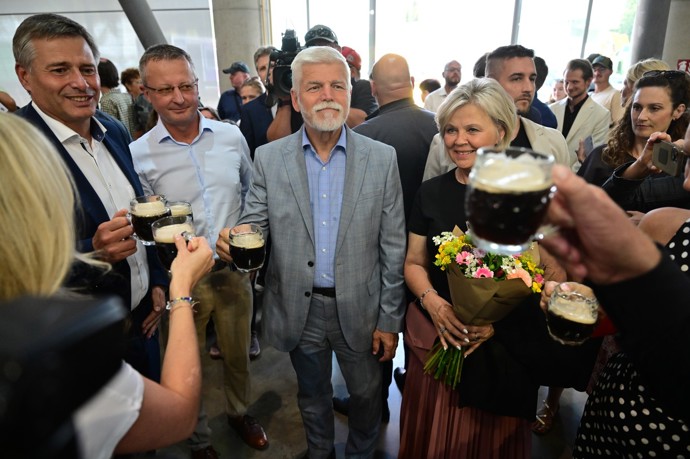 Prezident Petr Pavel s manželkou Evou navštívili v pondělí odpoledne největší český zemědělský veletrh Země živitelka. 
