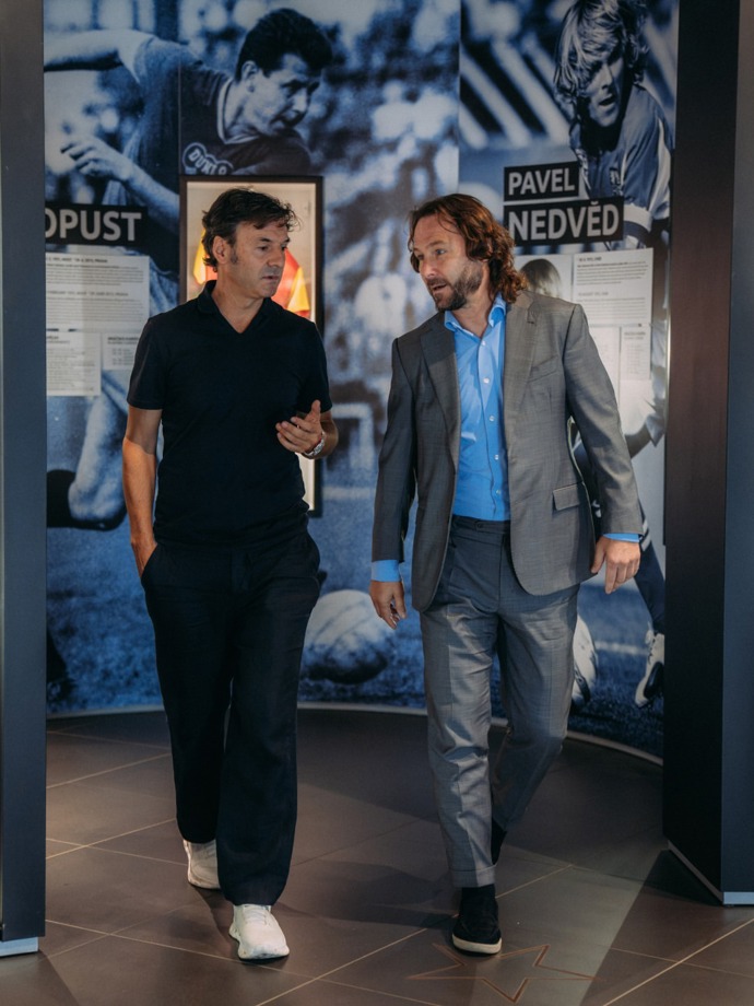 Pavel Nedvěd přivítal nového trenéra české reprezentace.