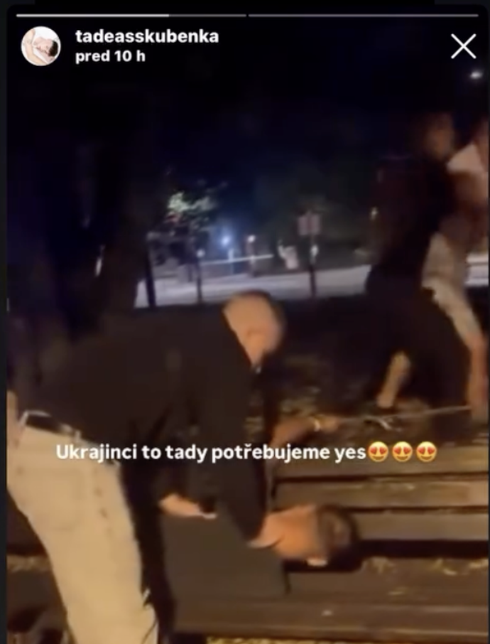 Jednat se mělo dle jeho slov o muže s ukrajinskou národností. 
