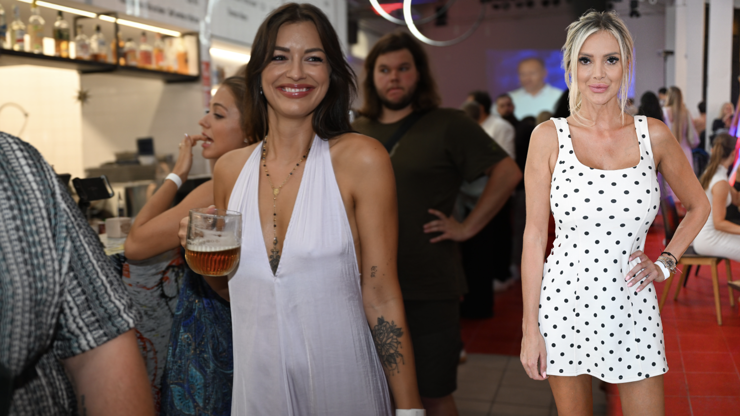 Božská Zorka Hejdová, puntíkatá Bobina či Boho s pivkem: Krásky na tiskovce Novy