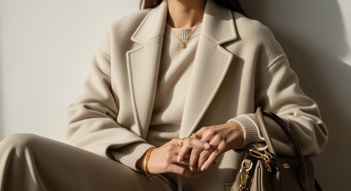 Kvalitní materiály jsou v quiet luxury velmi podstatné. Právě díky nim totiž můžete dát najevo, že si váš outfit zaslouží speciální pozornost. Kvalitní materiály jsou v quiet luxury velmi podstatné. Právě díky nim totiž můžete dát najevo, že si váš outfit zaslouží speciální pozornost.