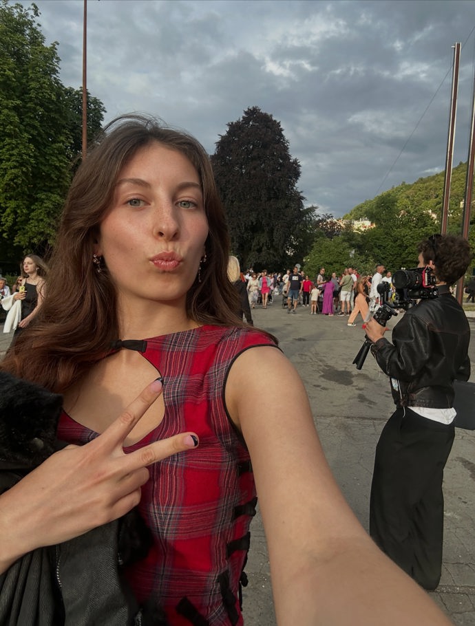 Mariana Polívková dělá svému otci radost.