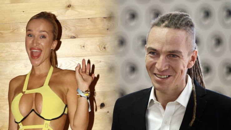 Ivan Bartoš slintá nad Nelou Slovákovou: Politik neodolal bujnému dekoltu v neonu