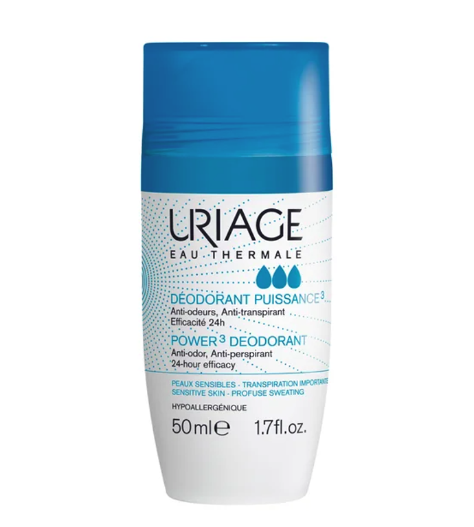 Antiperspirant roll-on Power 3 Uriage, 359 Kč, prodává Dr. Max Antiperspirant roll-on Power 3 Uriage, 359 Kč, prodává Dr. Max