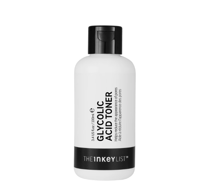 Exfoliační tonikum s kyselinou glykolovou The Inkey List, 370 Kč (100 ml), prodává Sephora Exfoliační tonikum s kyselinou glykolovou The Inkey List, 370 Kč (100 ml), prodává Sephora