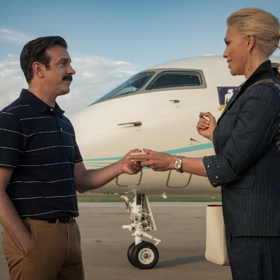 Jason Sudeikis v serálu Ted Lasso.