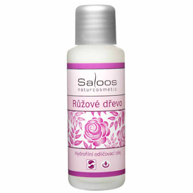 Krok 1: Přírodní odličovací olej pro suchou a citlivou Pleť Růžové dřevo, Saloos, 131 Kč (50 ml)