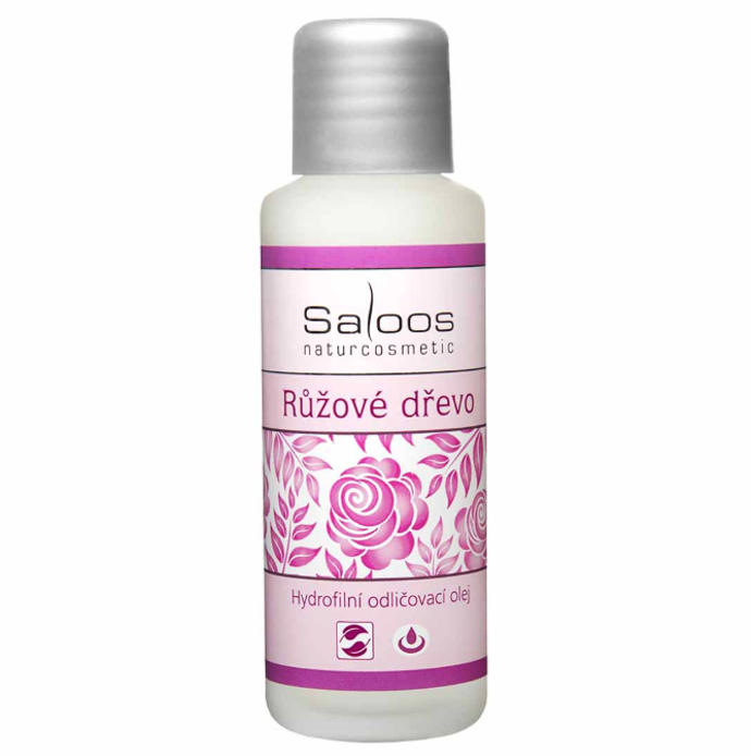Krok 1: Přírodní odličovací olej pro suchou a citlivou Pleť Růžové dřevo, Saloos, 131 Kč (50 ml) Krok 1: Přírodní odličovací olej pro suchou a citlivou Pleť Růžové dřevo, Saloos, 131 Kč (50 ml)