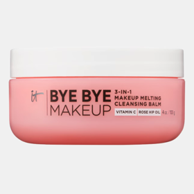 Krok 1: Čisticí balzám Bye Bye Makeup Melting Cleansing Balm, IT Cosmetics, 1 199 Kč (120 g), prodává Douglas
