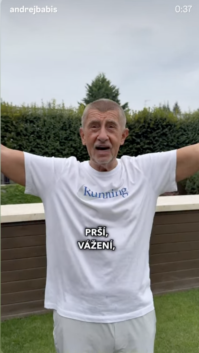 Babiš ve videu avizoval, že plánuje obnovit Národní koalici proti suchu.