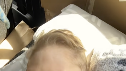 FOTO: Kristýna svým sledujícím ukazovala i chvíle, kdy jí nemoc nedovolovala téměř nic jiného než odpočívat.
