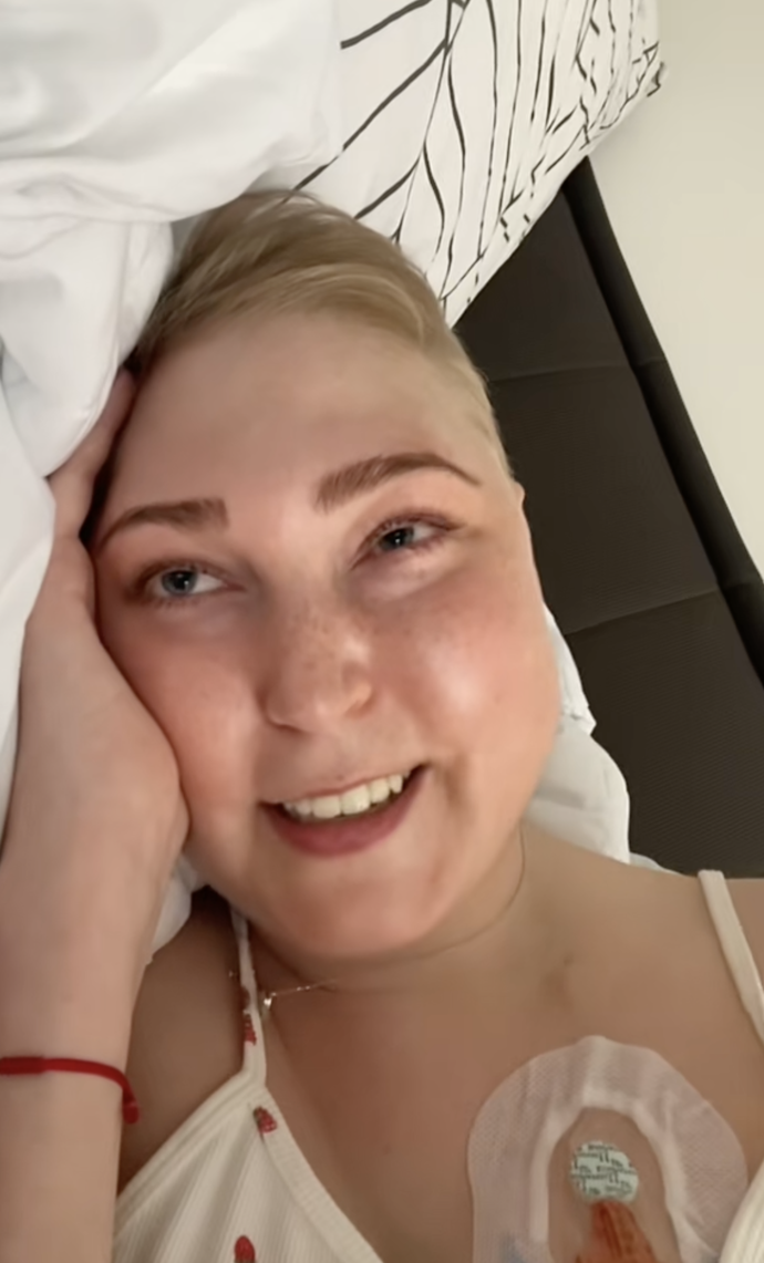 Ani během náročné léčby Kristýna neztrácela úsměv a snažila se zůstávat pozitivní.