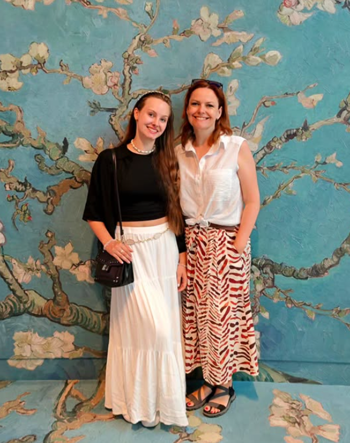 Kvízová dáma si v Amsterdamu užila s Eliškou muzea a galerie.