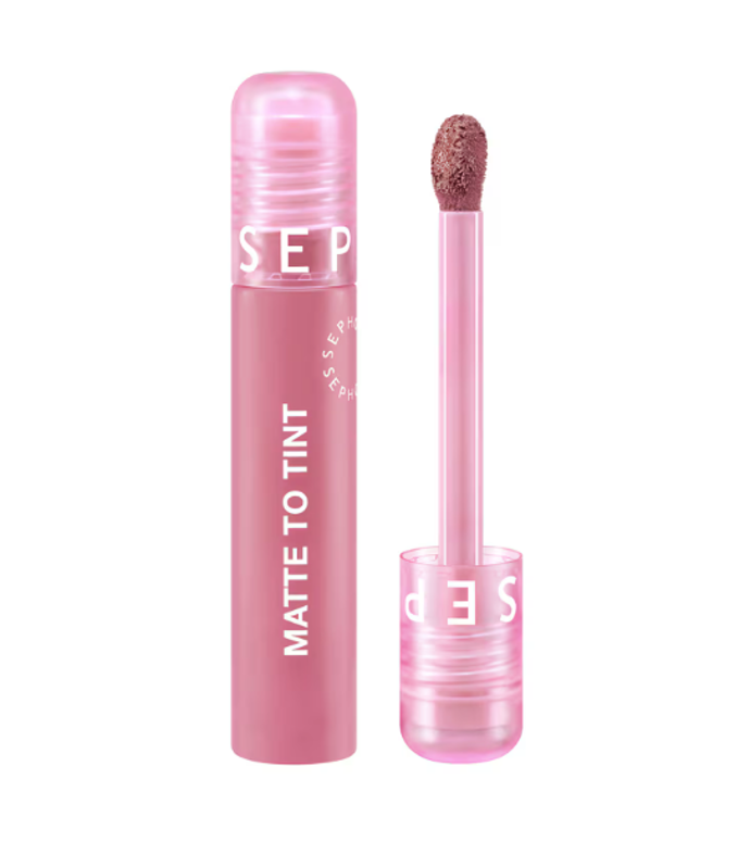 Matná rtěnka s rozmazaným efektem Matte to tint, Sephora Collection, 365 Kč